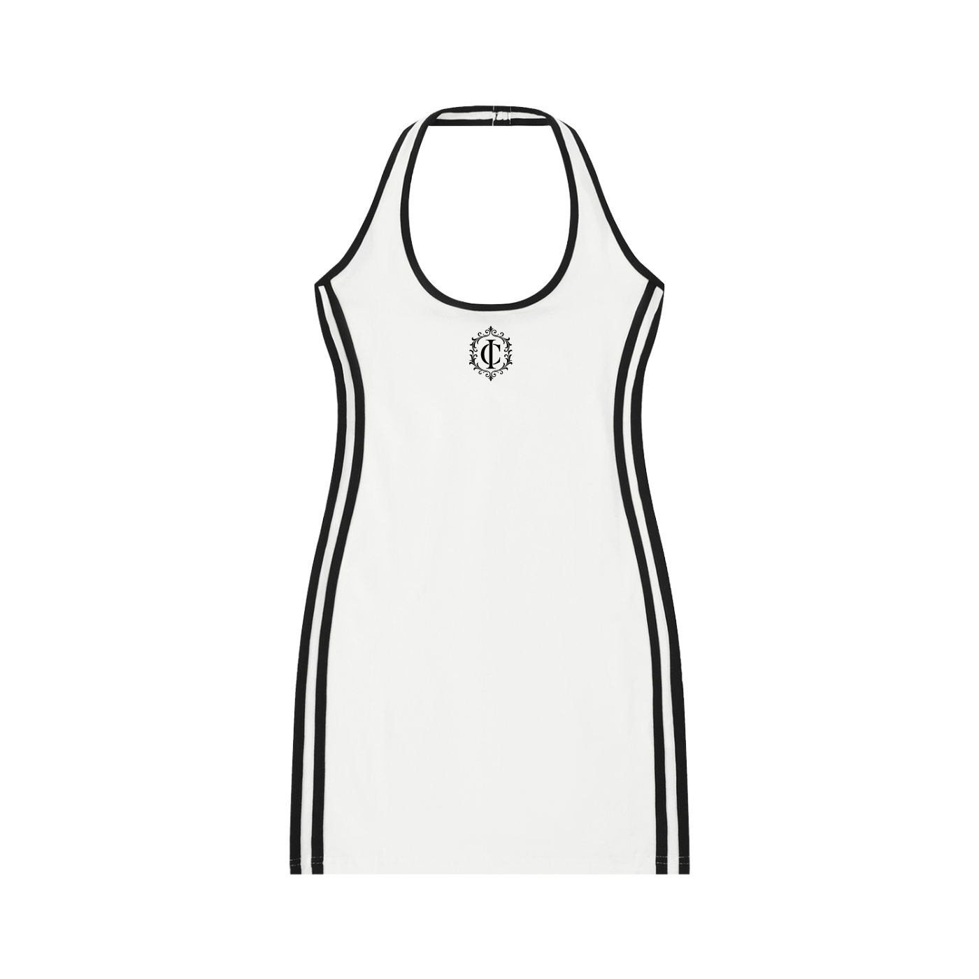 ICIA Body Halter Dress - WHITE
