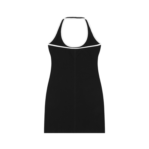 ICIA Body Halter Dress - BLACK
