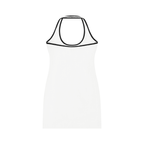 ICIA Body Halter Dress - WHITE